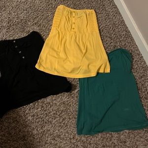 Guess tube tops small medium